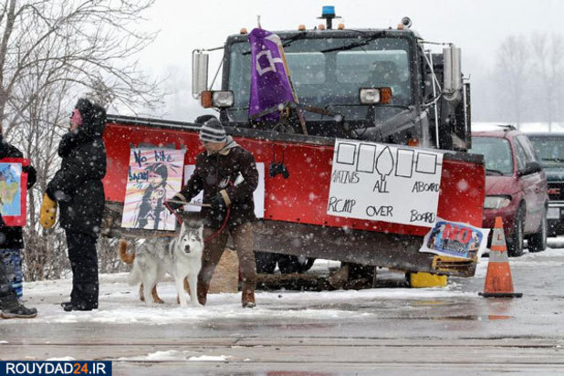 اعتراضات علیه خط لوله گاز در کانادا