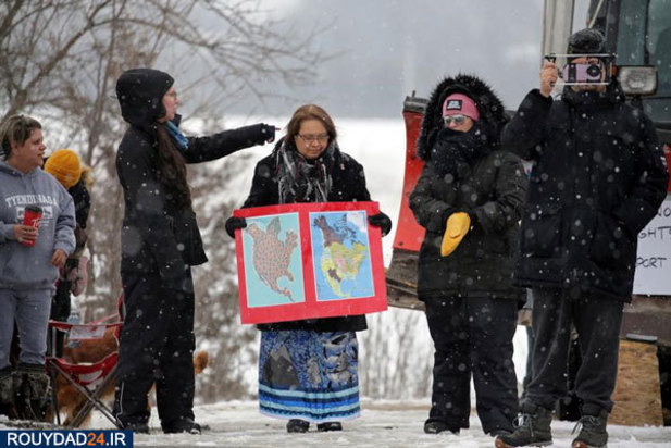 اعتراضات علیه خط لوله گاز در کانادا