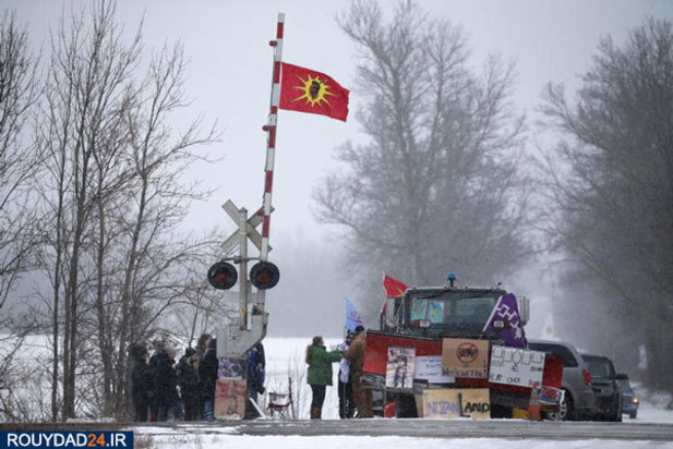 اعتراضات علیه خط لوله گاز در کانادا