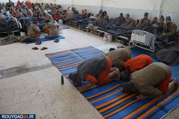 زندانیان داعشی در سوریه