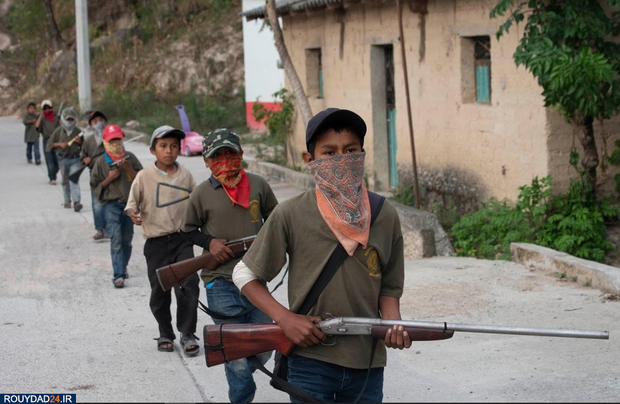 کودکان روستایی مسلح