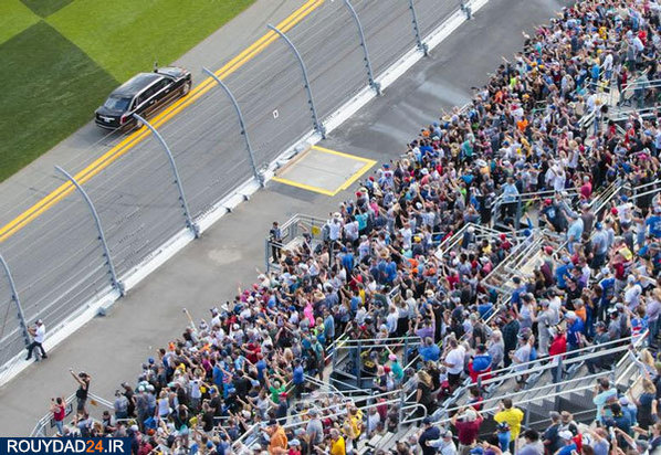 ترامپ در مسابققات اتومبیلرانی