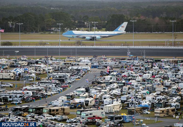 ترامپ در مسابققات اتومبیلرانی