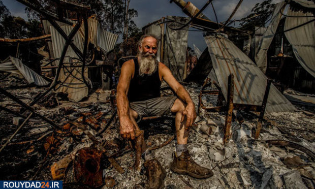 مالاکوتا در خاکسترهای اتشسوزی استرالیا