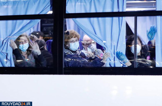 مسافران کشتی دایموند پرنسس