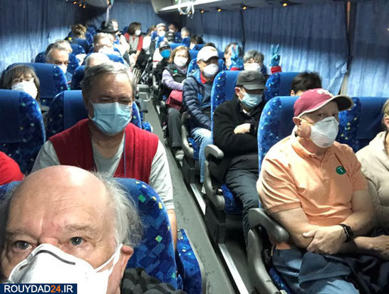 مسافران کشتی دایموند پرنسس