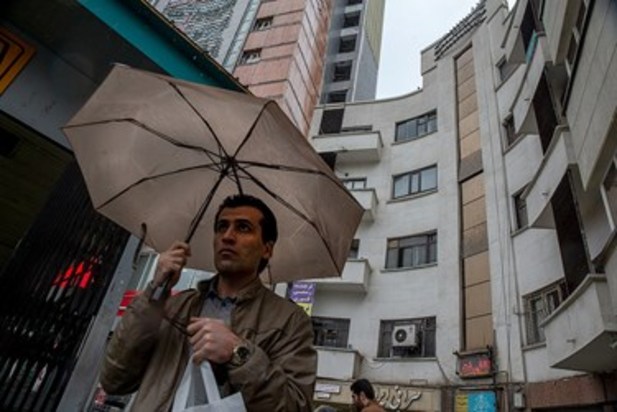 بارش باران در تهران
