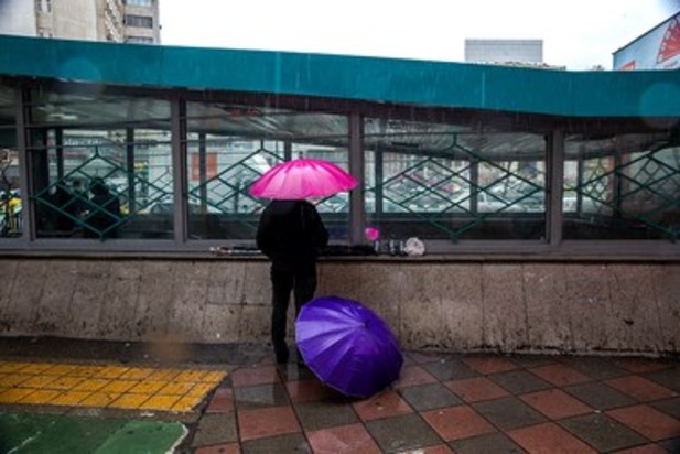 بارش باران در تهران