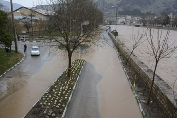 سیل در خرم آباد