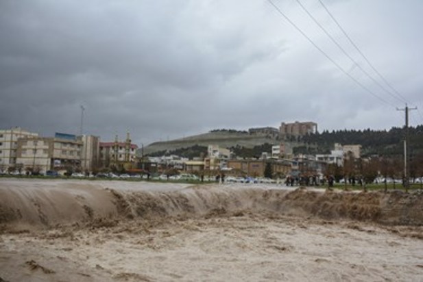 سیل در خرم آباد