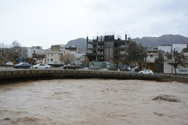 سیل در خرم آباد