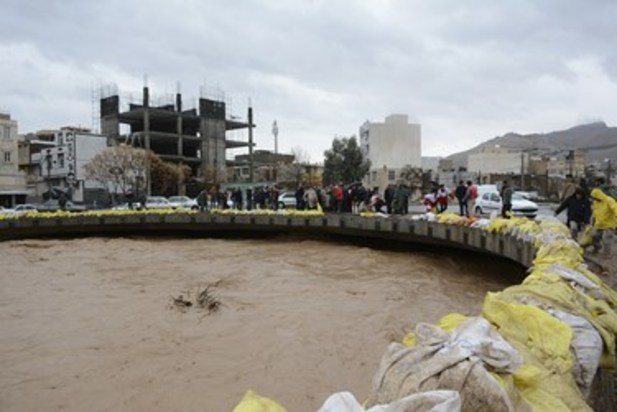 سیل در خرم آباد