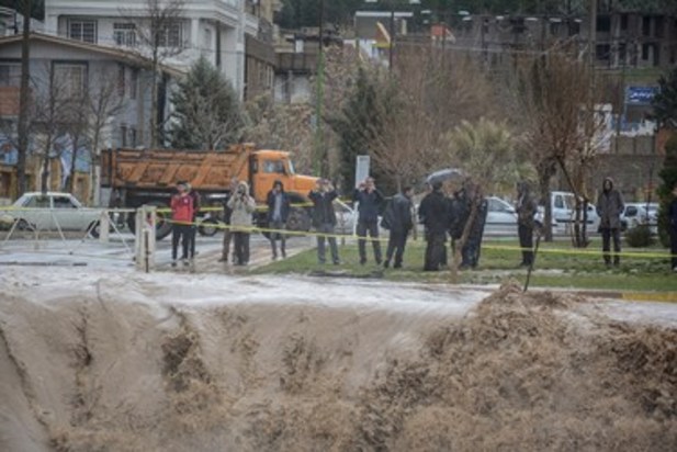 سیل در خرم آباد