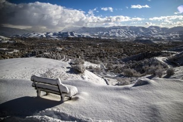 طبیعت زمستانی سنندج