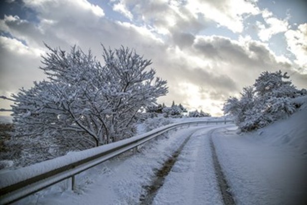 طبیعت زمستانی سنندج