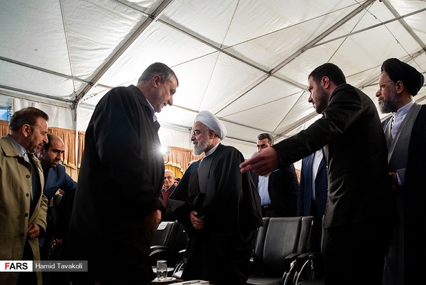 افتتاح آزادراه تهران-شمال با حضور رئیس جمهور