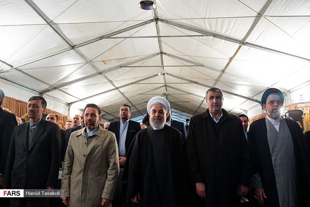 افتتاح آزادراه تهران-شمال با حضور رئیس جمهور