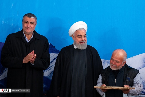 افتتاح آزادراه تهران-شمال با حضور رئیس جمهور