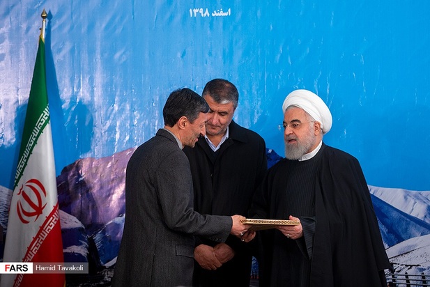 افتتاح آزادراه تهران-شمال با حضور رئیس جمهور