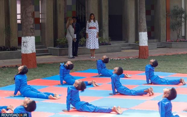 دیدار ترامپ از هند