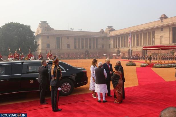 دیدار ترامپ از هند