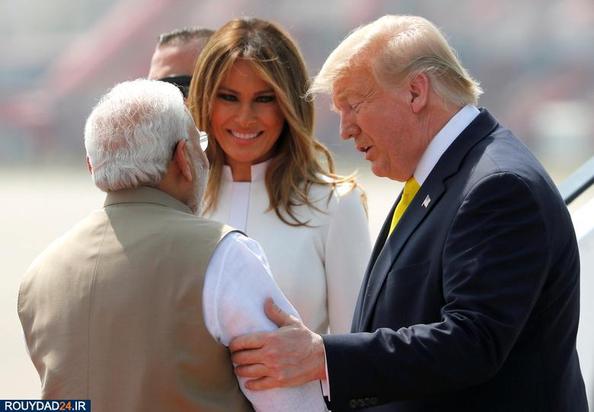 دیدار ترامپ از هند