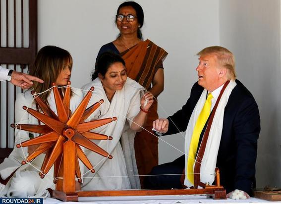 دیدار ترامپ از هند