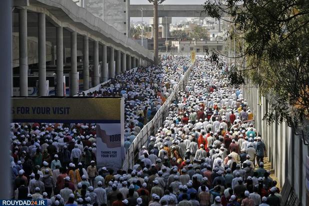 دیدار ترامپ از هند