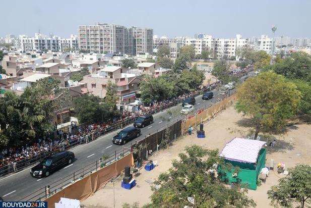 دیدار ترامپ از هند