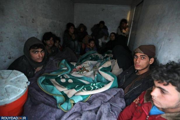 فرار مهاجران سوری