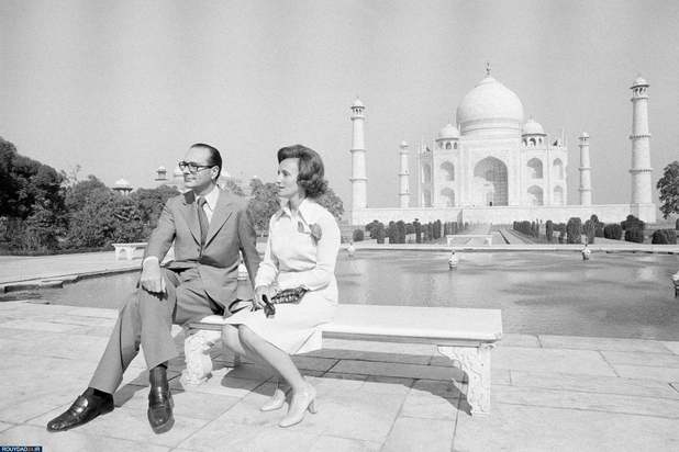 عکس‌های یادگاری سلبریتی‌ها در تاج‌محل