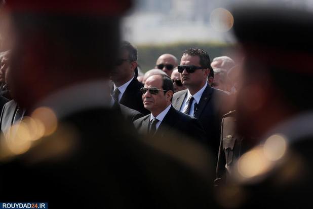 مراسم تدفین حسنی مبارک