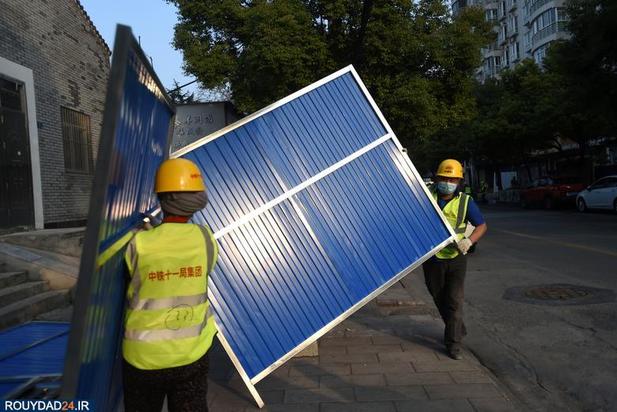 چین اماکن عمومی را مهروموم کرد