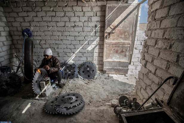 کار در کوههای سفید مصر