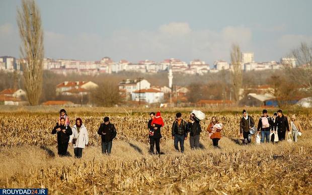 ترکیه به مهاجران اجازه داد که وارد مرز ترکیه بشوند