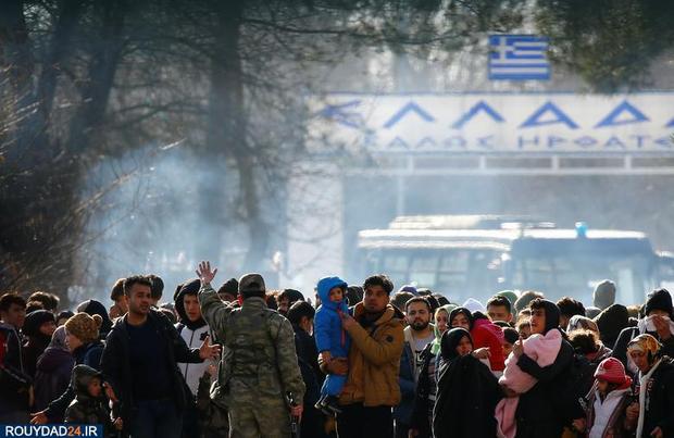 ترکیه به مهاجران اجازه داد که وارد مرز ترکیه بشوند