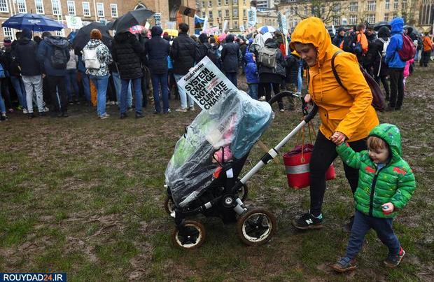 گرتا تونبرگ در بریستول