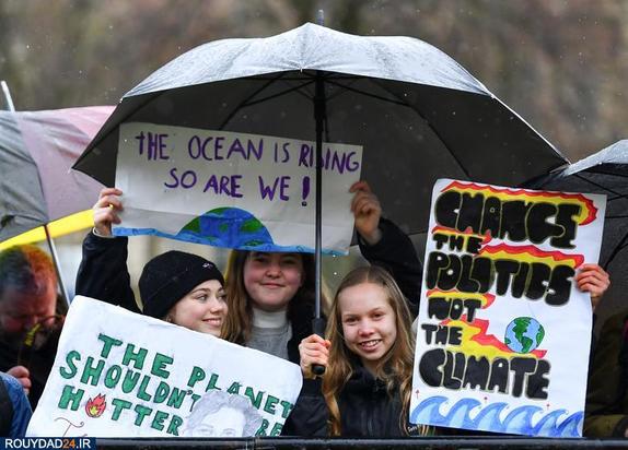 گرتا تونبرگ در بریستول