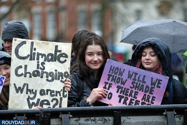 گرتا تونبرگ در بریستول