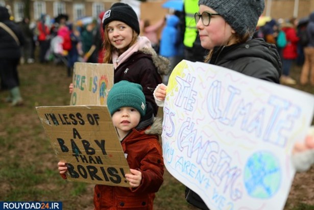 گرتا تونبرگ در بریستول