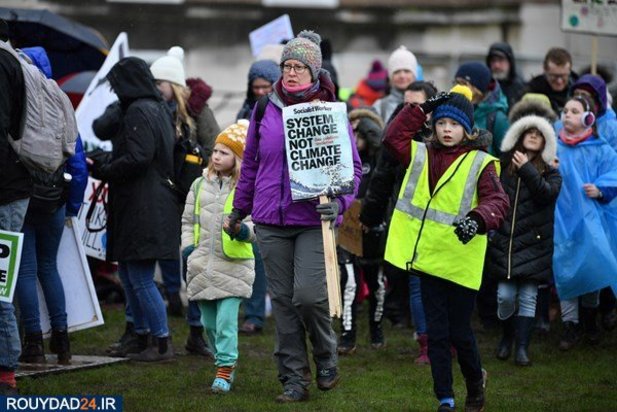 گرتا تونبرگ در بریستول