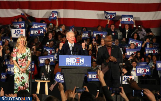 کارزار بایدن با پیروزی در کارولینای جنوبی جان گرفت