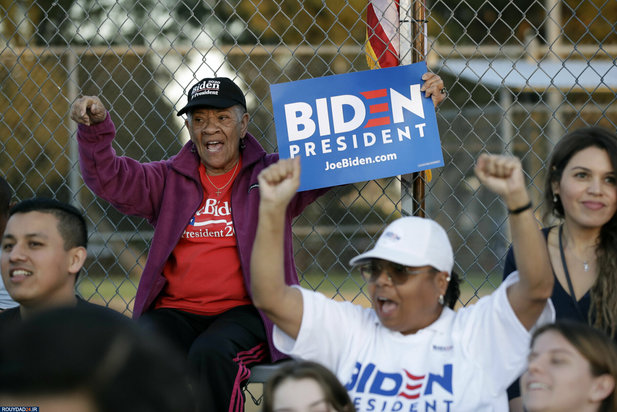 جو بایدن سه‌شنبه بزرگ را برد