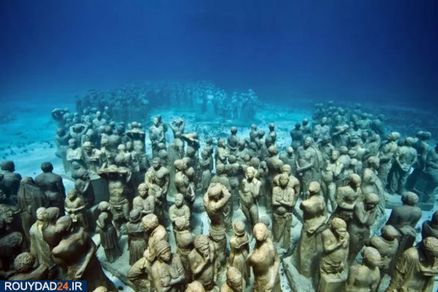 هنر خلاقانه در زیر اقیانوس