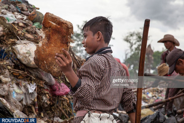 ویروس کرونا و کودکان زباله گرد