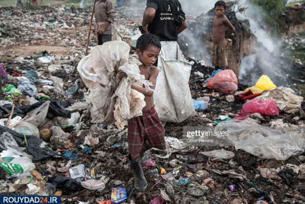 ویروس کرونا و کودکان زباله گرد