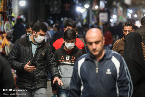 کرونا در بازار تهران