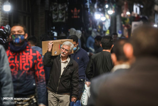 کرونا در بازار تهران