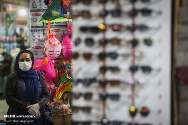 کرونا در بازار تهران