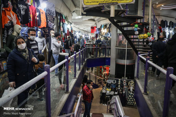 کرونا در بازار تهران